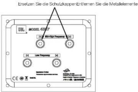 JBL 4367 - ZWEIFACHER ANSCHLUSS: - 3