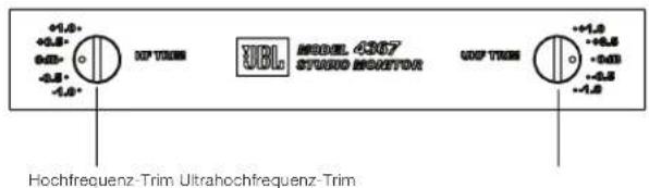 JBL 4367 - STEUERUNG/ANPASSUNGEN - 1