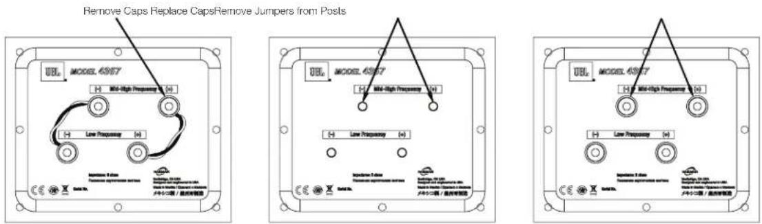 JBL 4367 - BI-WIRE CONNECTION: - 1