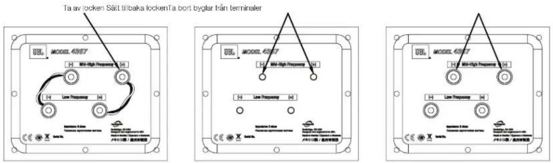 JBL 4367 - DUBBELKABELANSLUTNING: - 1