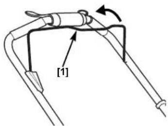 Honda HRS 536 C5 VK - PALANCA DE FRENO DE VOLANTE - 1
