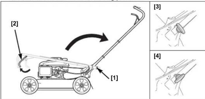 Honda HRS 536 C5 VK - HANDLEBAR SETUP - 1