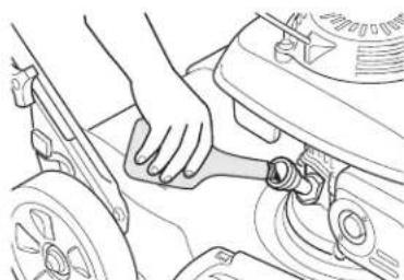 Honda HRS 536 C5 VK - Engine Oil Change - 2