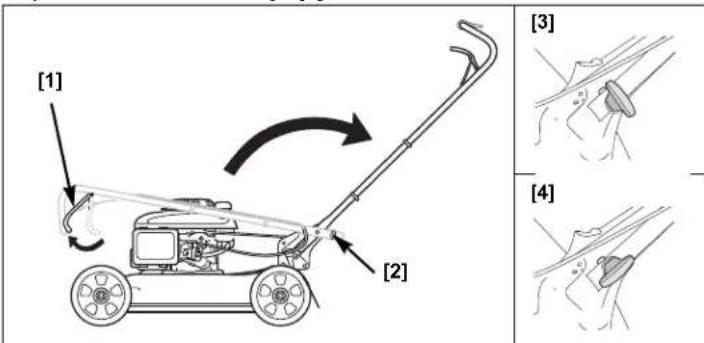 Honda HRS 536 C5 VK - INSTALLATION DU GUIDON - 1