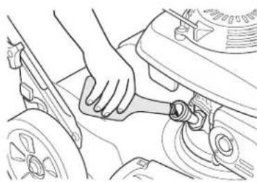 Honda HRS 536 C5 VK - Motorolie verversen - 2