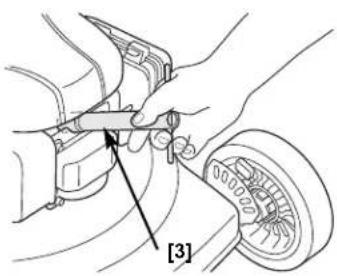 Honda HRS 536 C5 VK - MANUTENZIONE DEL PARASCINTILLE - 1