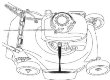 Honda HRS 536 C5 VK - Cambio de aceite del motor - 1