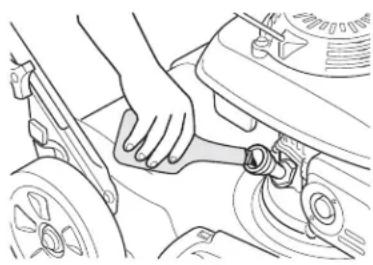 Honda HRS 536 C5 VK - Cambio de aceite del motor - 2