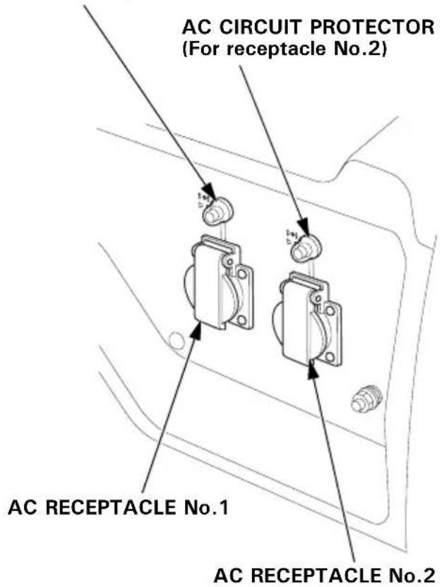 Honda EG4500CL - AC Circuit Protectors - 4
