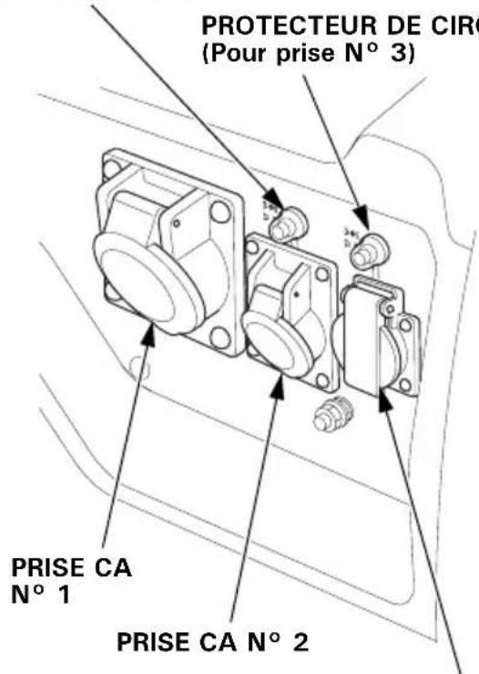Honda EG4500CL - Protecteurs de circuit CA - 6