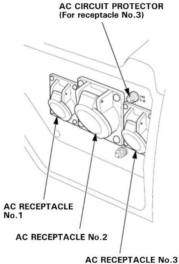 Honda EG4500CL - AC Circuit Protectors - 2