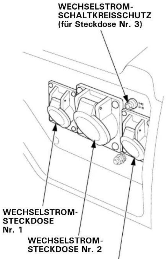Honda EG4500CL - Wechselstrom-Schaltkreisschutz - 2