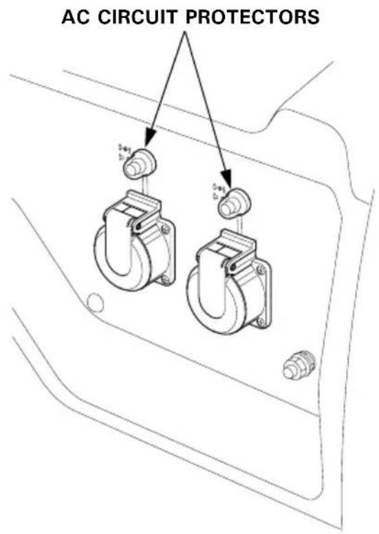 Honda EG4500CL - AC Circuit Protectors - 5