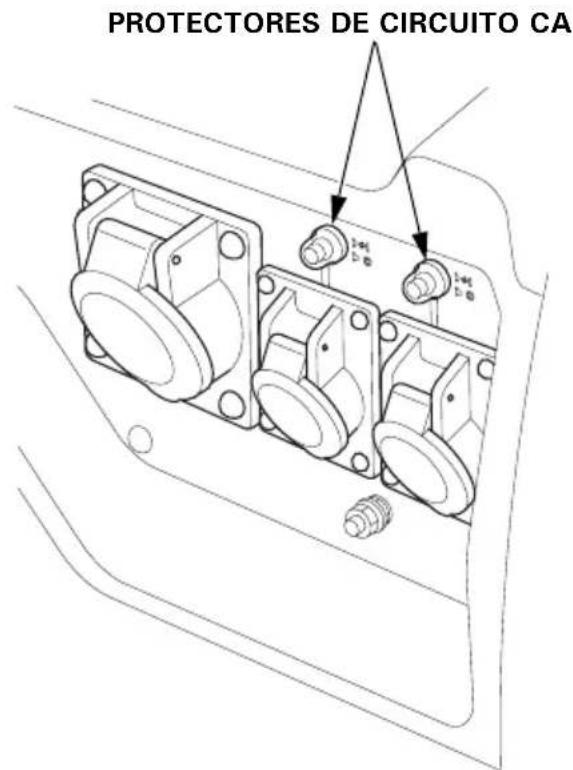 Honda EG4500CL - Protectores del circuito de CA - 3