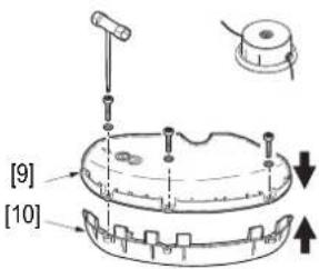 Honda UMK 435 UE - UTILIZACIÓN CON CABEZAL DE CORTE DE HILO DE NYLON - 1