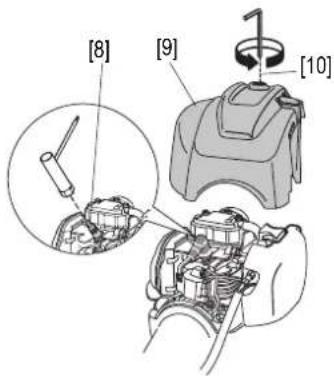 Honda UMK 435 UE - ZÜNDKERZENWECHSEL - 2