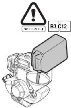 Honda UMK 435 UE - ! WARNING : - 1