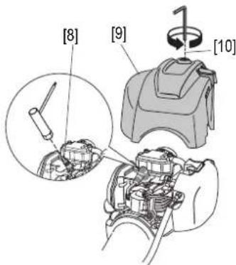 Honda UMK 435 UE - COMPROBACIÓN DE LA BUJÍA DE ENCENDIDO - 2