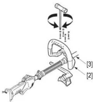 Honda UMK 435 UE - POIGNÉES ET GUIDON - 2