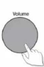Auna Harvard IR - Adjusting and muting the volume - 3