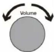 Auna Harvard IR - Adjusting and muting the volume - 1