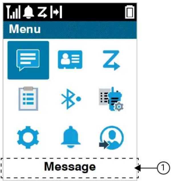 Menu Message