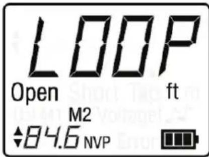 Klein Tools Ranger TDR VDV501-090 - - Using Loop Testing Mode: - 1