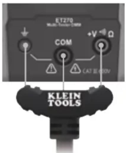 Klein Tools ET270 - RECEPTACLE TEST - 1