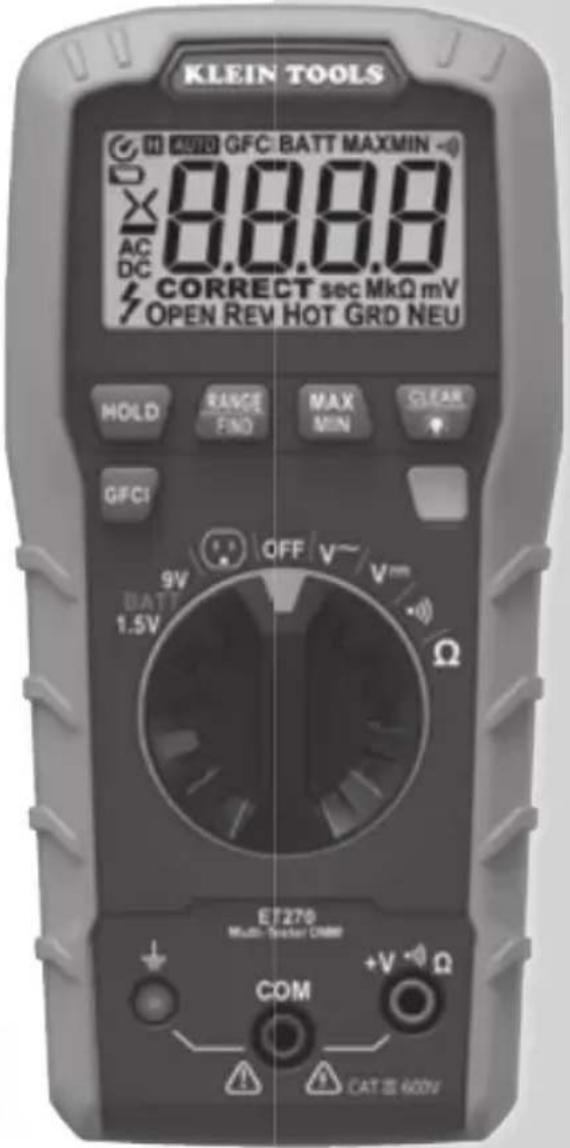 Klein Tools ET270 - MANUAL DE INSTRUCCIONES - 3