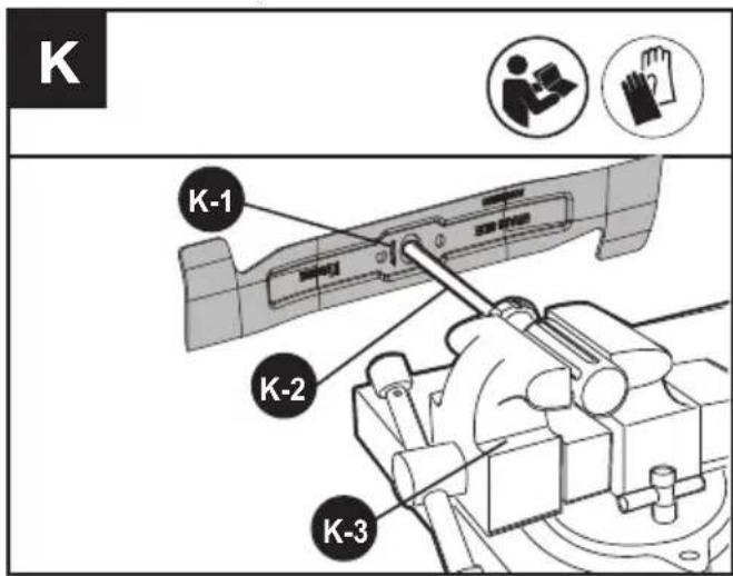 KRESS KG748.9 - BHET MES BALANCEREN (Zie Fig. K) - 1