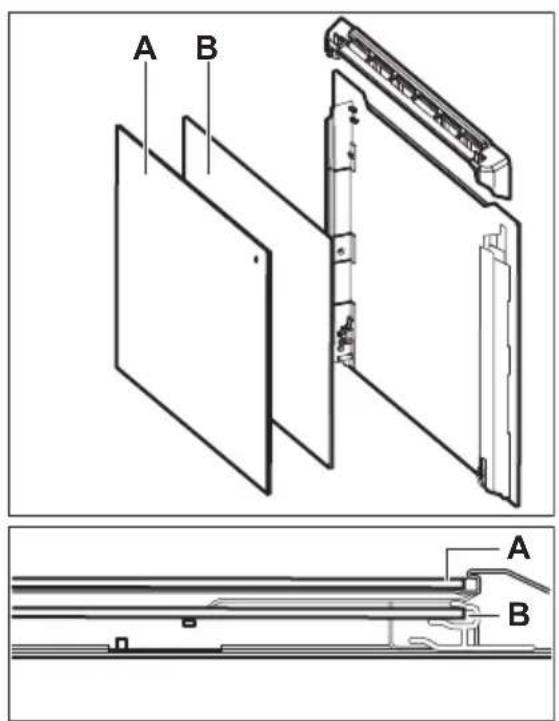 IKEA FORNEBY 605.568.88 - How to remove and install: Door - 2