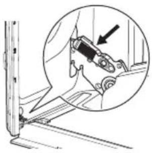 IKEA FORNEBY 305.577.90 - Hur man tar bort och installerar: Luckan - 2