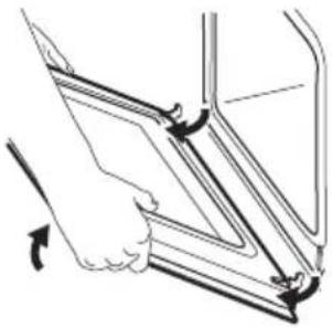 IKEA FORNEBY 305.577.90 - Como remover e instalar: Porta - 4