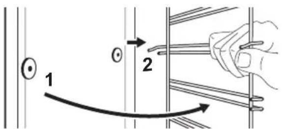 IKEA FORNEBY 305.577.90 - Cómo quitar: Carriles de apoyo - 2