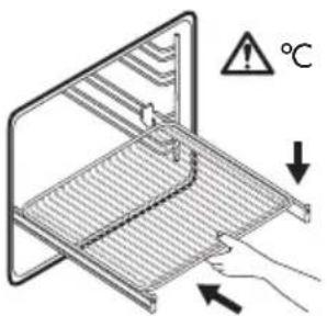IKEA FORNEBY 305.577.90 - Come usare: guide telescopiche - 4