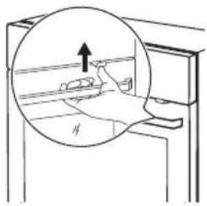 IKEA FORNEBY 305.577.90 - How to use: Mechanical child lock - 1