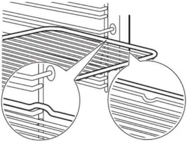 IKEA FORNEBY 305.577.90 - Einsetzen des Zubehörs - 1