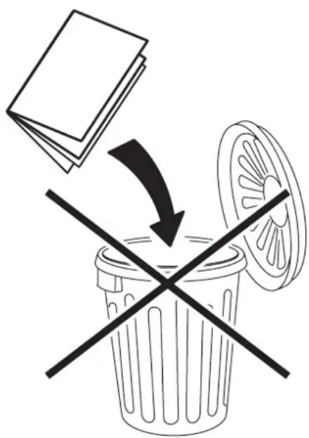 IKEA TILLREDA 504.867.92 - OPOZORILO ZA POMEMBNA VARNOSTNA NAVODILA - 1