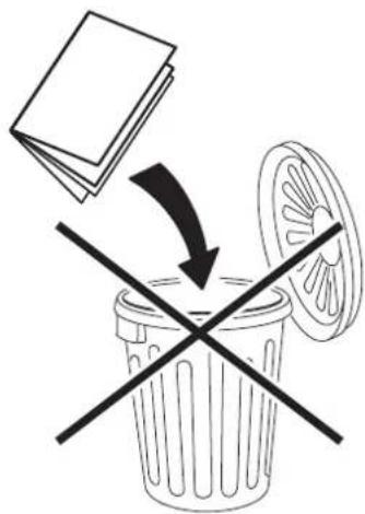 IKEA TILLREDA 504.867.92 - NÁDOBÍ UPOZORNĚNÍ - 1