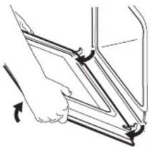 IKEA FORNEBY 305.568.99 - Irrottaminen ja asentaminen: Luukku - 4