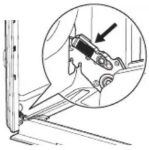 IKEA FORNEBY 305.568.99 - Cómo quitar e instalar: Puerta - 2