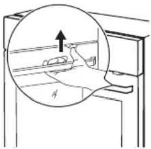 IKEA FORNEBY 305.568.99 - Istruzioni d'uso: Blocco sicurezza bambini meccanica - 1