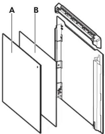 IKEA FORNEBY 305.568.99 - Como remover e instalar: Porta - 7