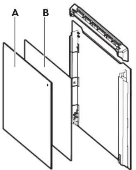IKEA FORNEBY 105.568.95 - Hur man tar bort och installerar: Luckan - 7