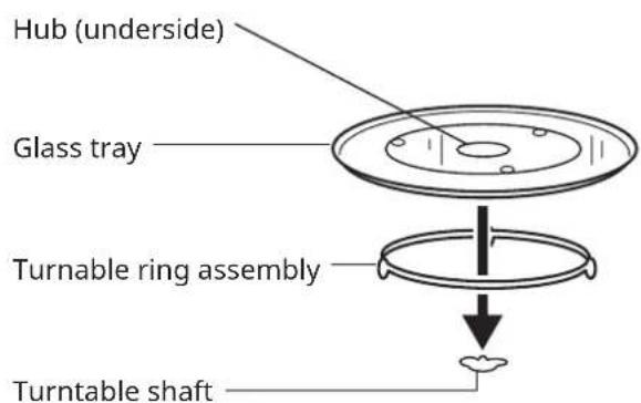 IKEA TILLREDA 304.931.09 - Turntable Installation - 1