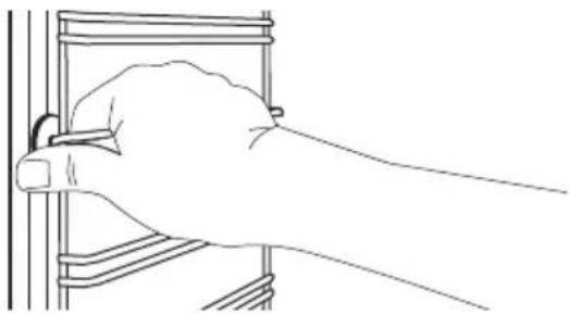 IKEA BRÄNDBO 605.576.56 - Hoe te verwijderen: Inschuifrails/ - 1