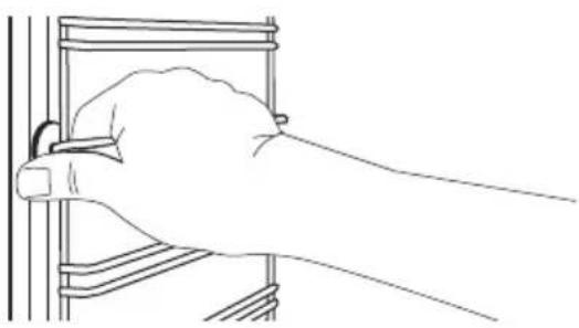 IKEA BRÄNDBO 605.576.56 - Hur man tar bort: Ugnsstegar - 1