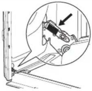 IKEA BRÄNDBO 605.576.56 - Cómo quitar e instalar: Puerta - 2
