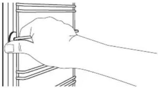 IKEA BRÄNDBO 605.576.56 - How to remove: Shelf supports - 1