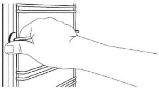 IKEA BRÄNDBO 605.576.56 - Como remover: Apoios para prateleiras - 1